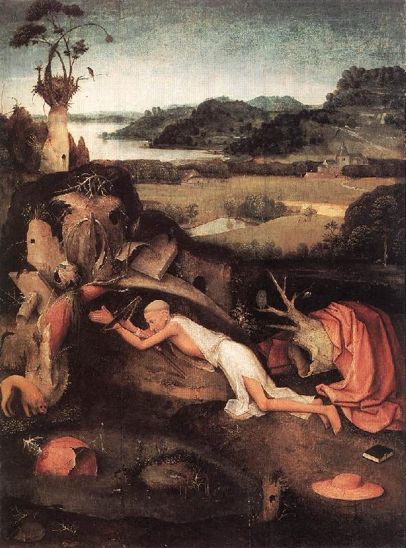 BOSCH, Hieronymus St Jerome in Prayer gfjgh Germany oil painting art